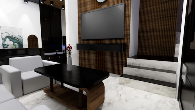 design your livingroom and interior with realistic render