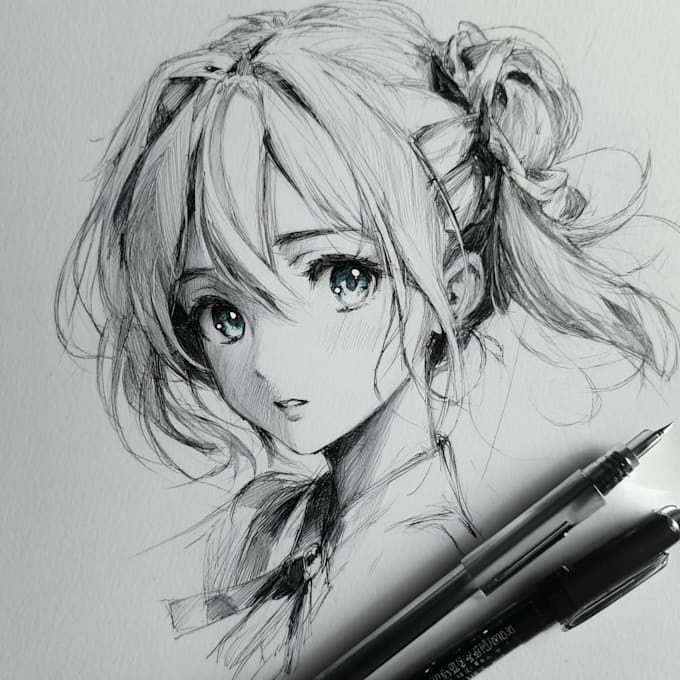 draw beautiful anime art