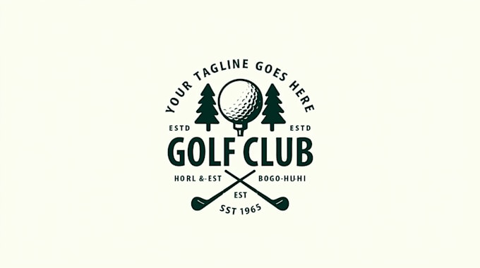 make eye catching golf tournament logo design