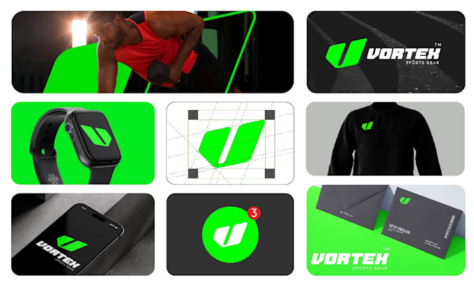 design modern tech, startup, security, crypto,  technology or app logo