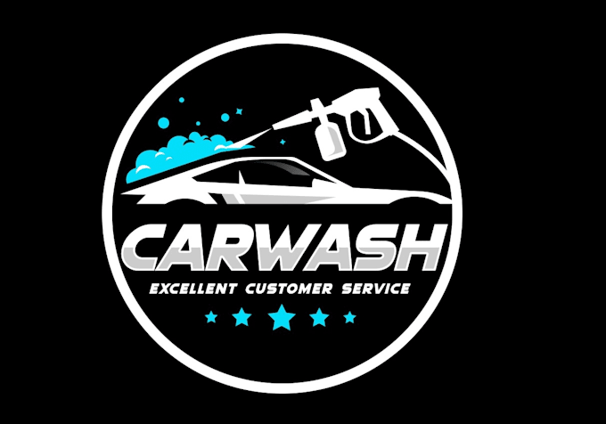 do modern spray logo design