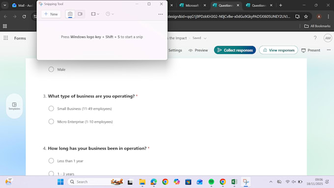 design and create surveys using kobotoolbox collect forms