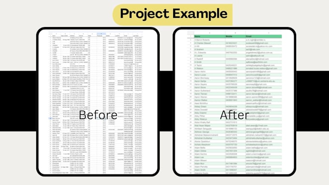 do accurate data cleaning in excel and google sheet