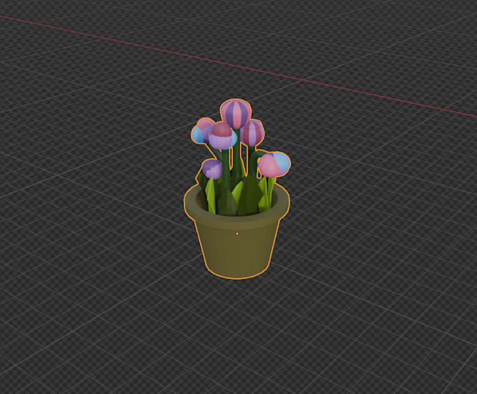 make high quality low poly 3d models