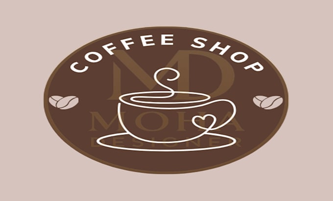 Design a modern minimalist coffee shop logo by Mohadesigner01 | Fiverr