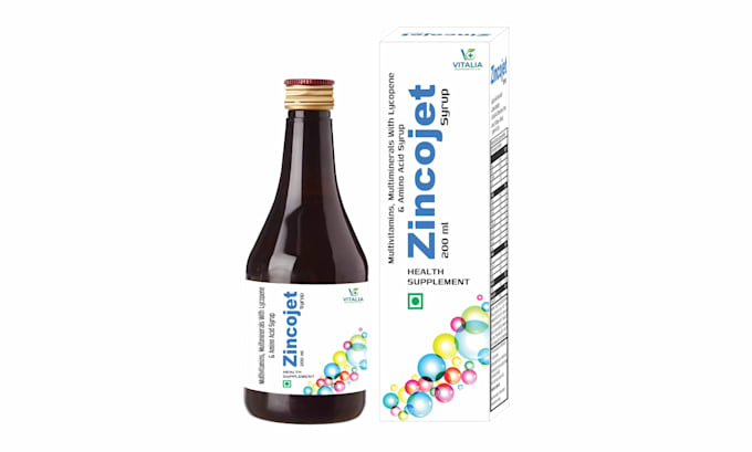 design professional pharma packaging, box and label in coreldraw