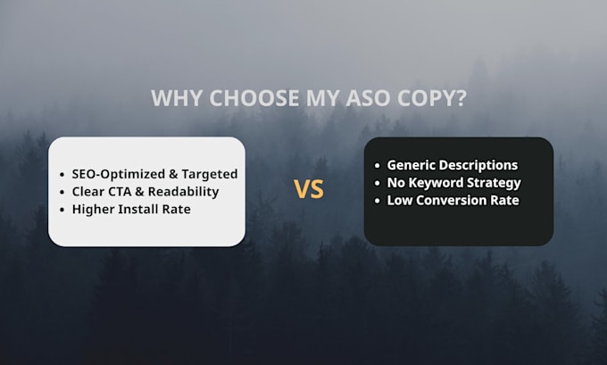 write SEO optimized mobile game descriptions for app store or google play