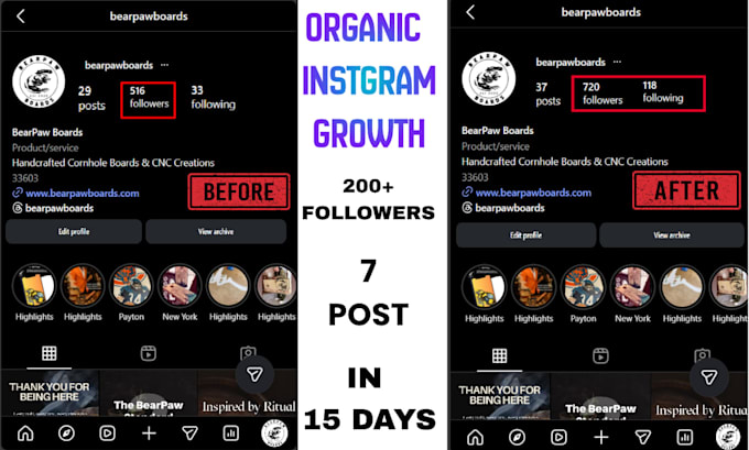 manage and grow your instagram account organically