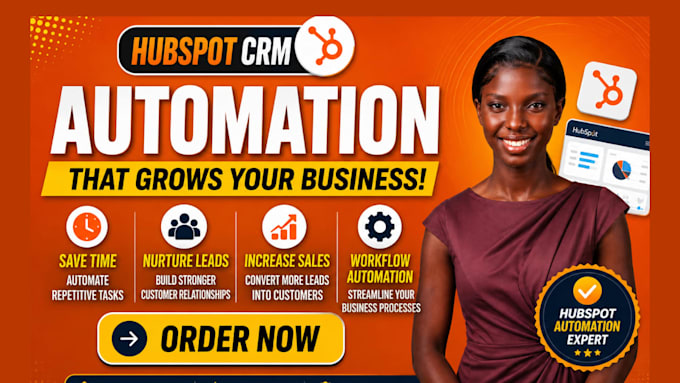 setup and automate hubspot CRM for b2b sales pipeline and lead management