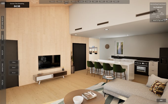 build 3d property configurator in ue for buildings