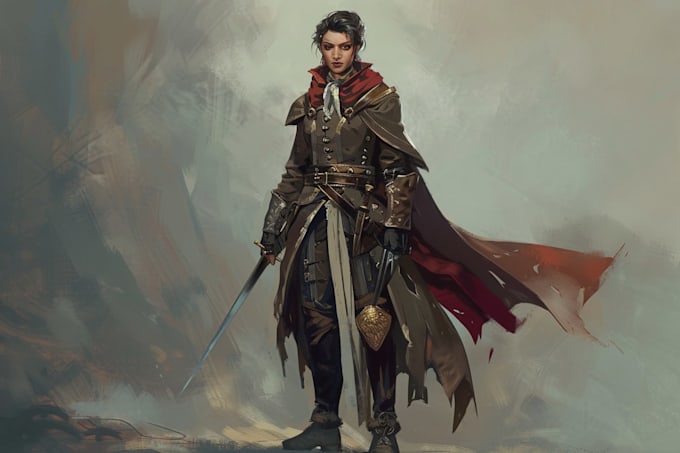 Design a detailed dnd commission character art for your campaign by ...