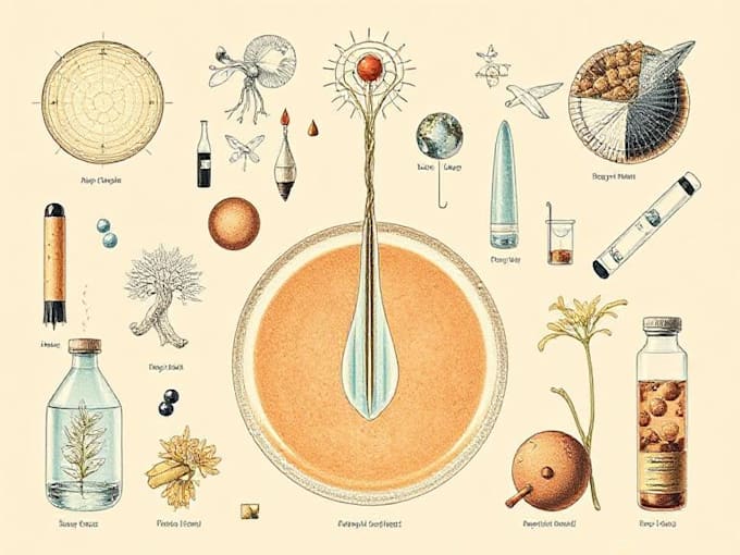 create anatomy, medical, and scientific illustrations