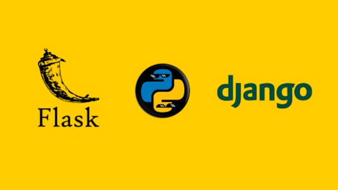 build a python backend web app using flask or django