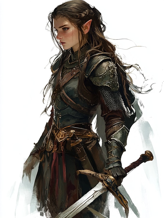 dnd character art and dnd character art