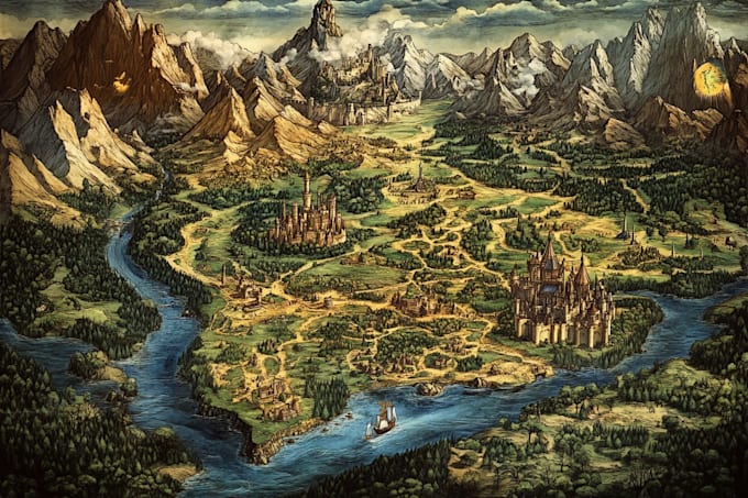 create your interior or dungeon map