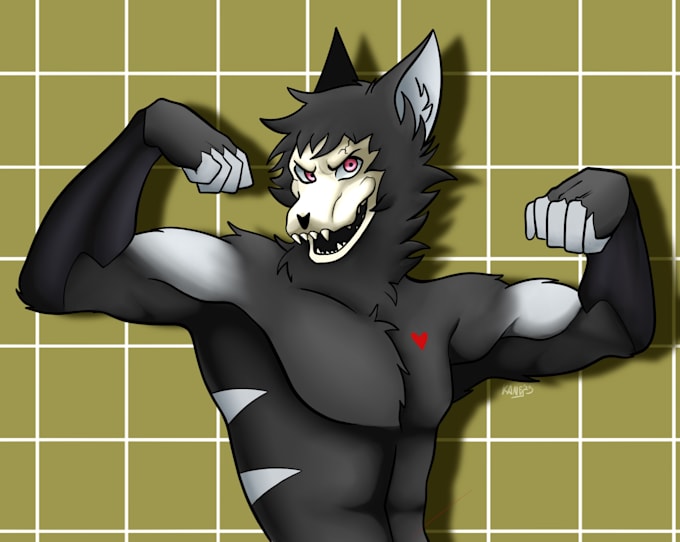 cheap furry art commission