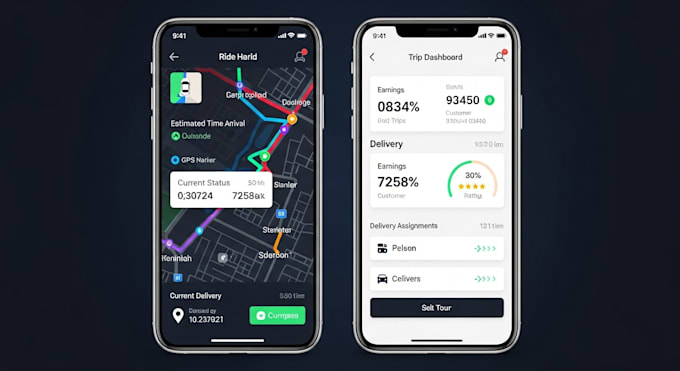build a driver app for ride hailing or delivery business