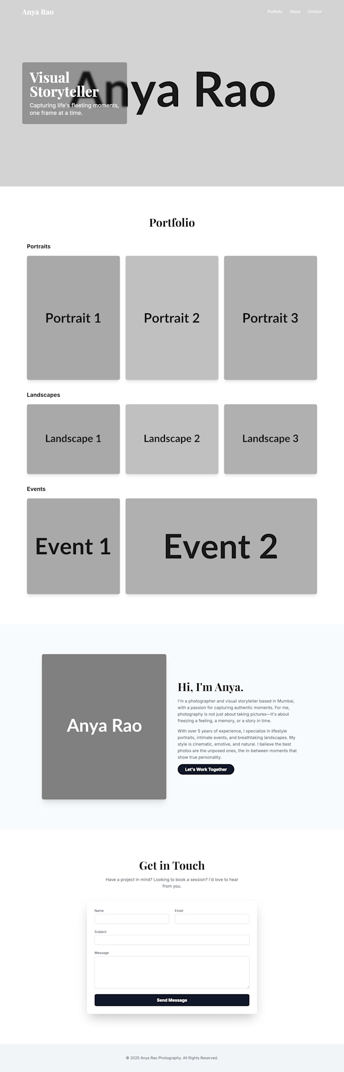 build a professional static dynamic website as your need