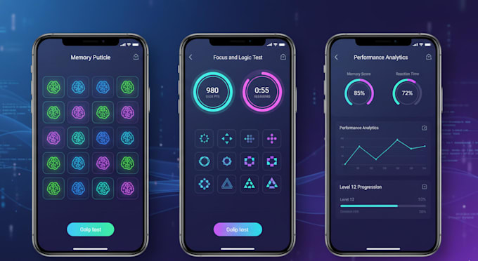 Build ar brain training and memory challenge game by Keffzentih | Fiverr