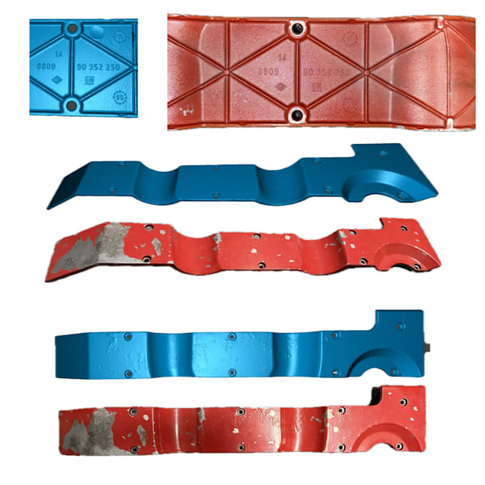 convert physical objects through 3d scanning into 3d mesh or cad data