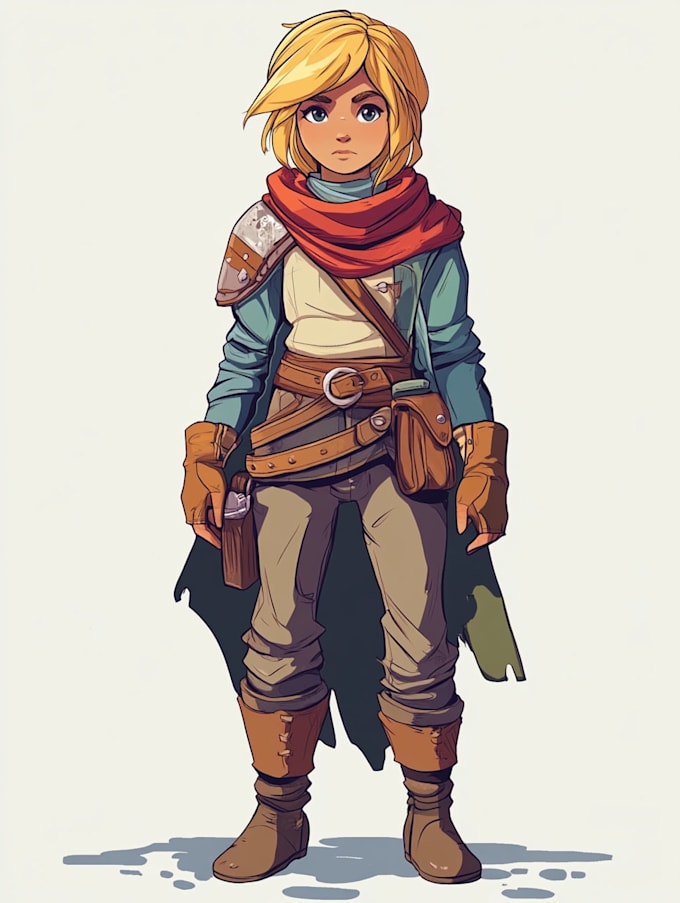 design 2d game character