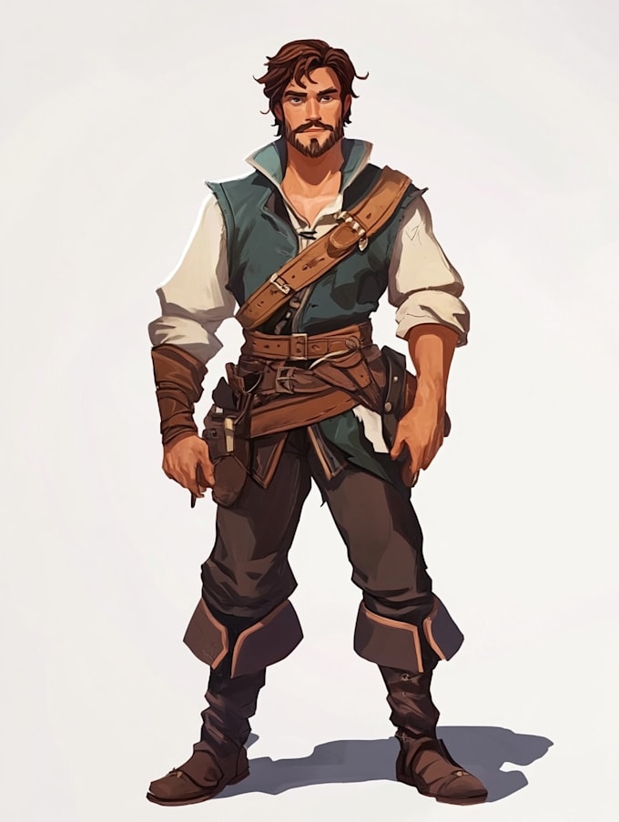 create 2d game character