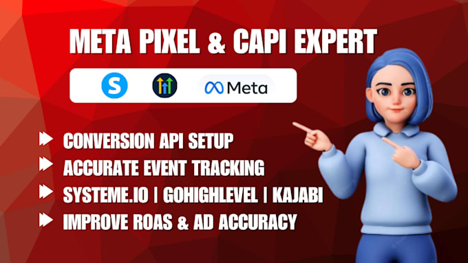 setup meta pixel and conversion API tracking for landing page funnels