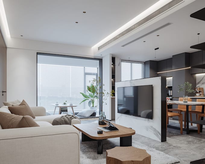 create photorealistic interior 3d renderings