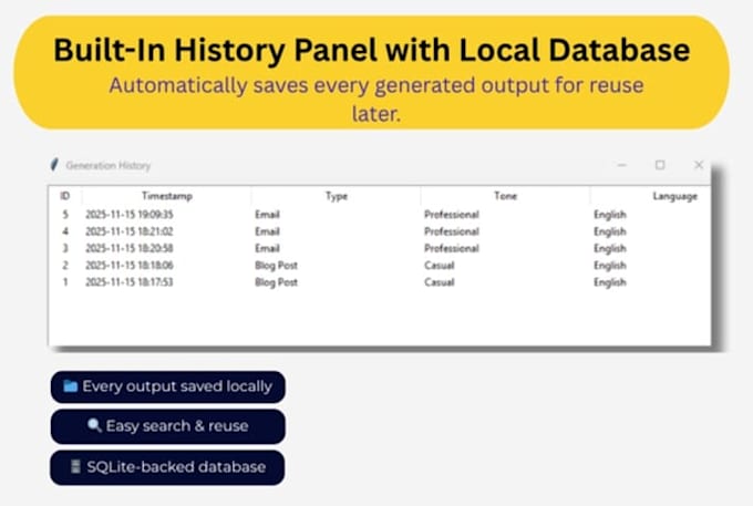 build custom ai content generation gui apps in python
