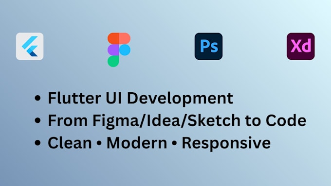 convert your app idea into pixel perfect flutter UI