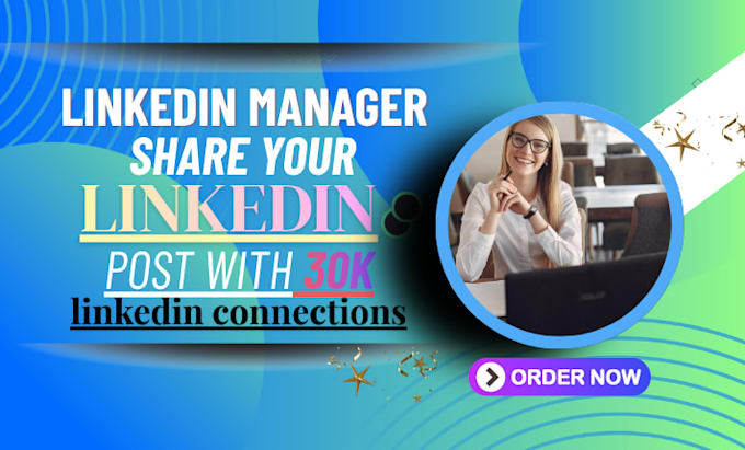 share your linkedin post to my 30k connections