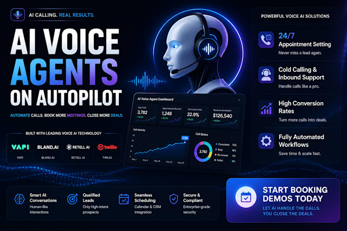 build ai voice agents and phone callers with vapi or retell ai