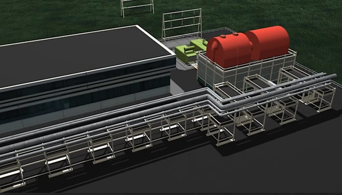 3d Power In Do 3d energy system, industrial workflow visual power plant process ...