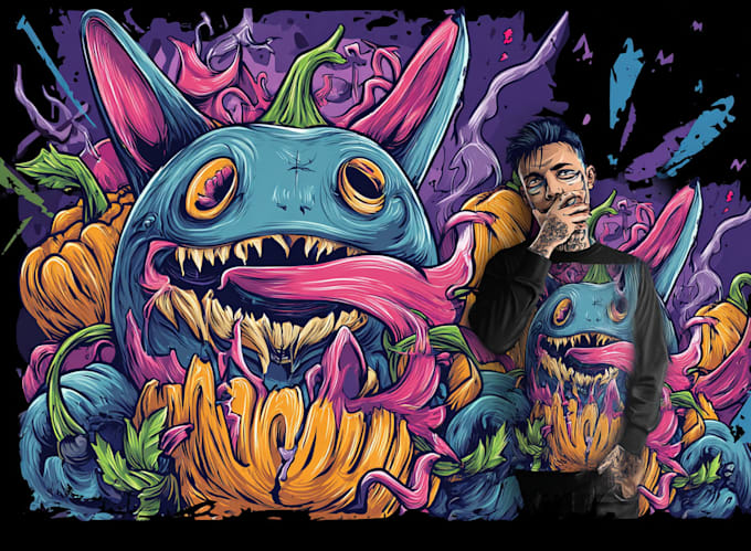 design awesome graffiti t shirts