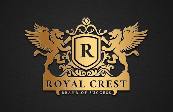 make luxury heraldic, coat of arms logo