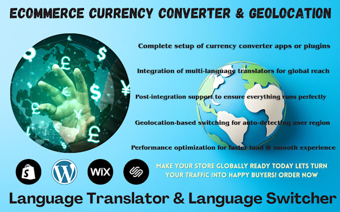 ecommerce currency converter language translator language switcher geolocation