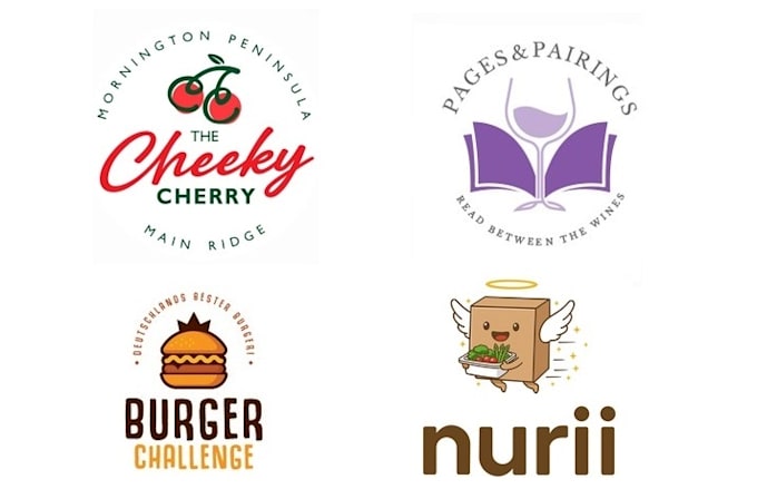 design food restaurant bakery burger dessert logo