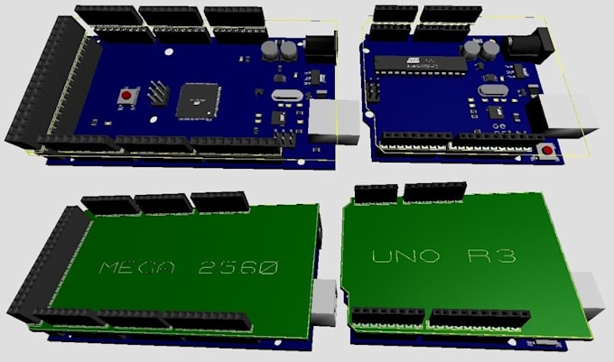 create pcb layouts for iot, arduino and embedded system