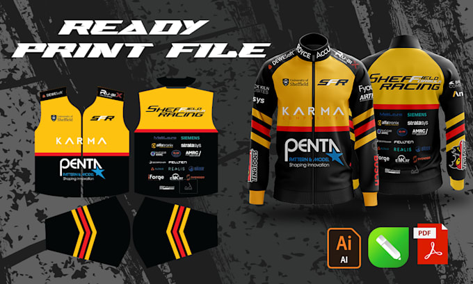 create a professional jacket design