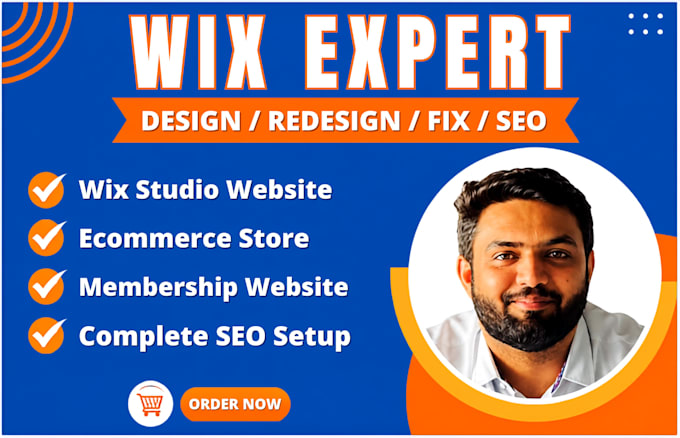 design and fix wix studio wix ecommerce membership website with complete seo