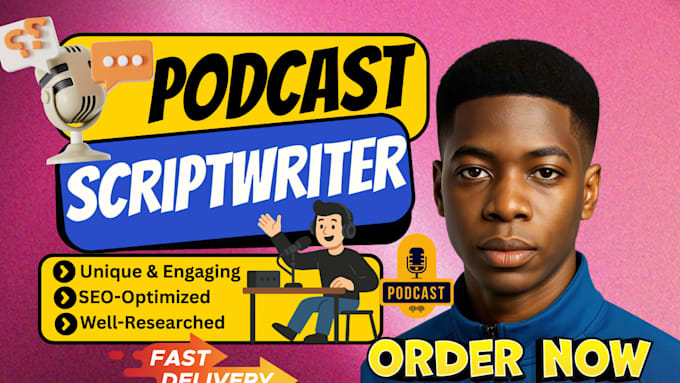 ghostwrite engaging true crime podcast youtube script do editing and formatting
