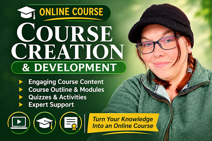 do online course content course creation course development course curriculum