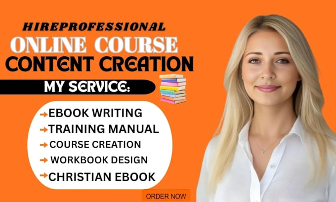 do online course content course creation course development course curriculum