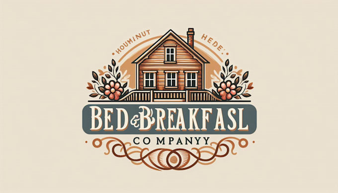 make different bed breakfast logo for your company