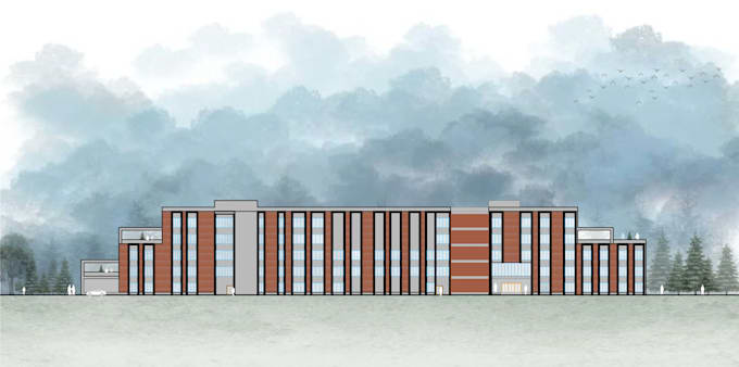 render your architectural plan, masterplan, elevation, and section