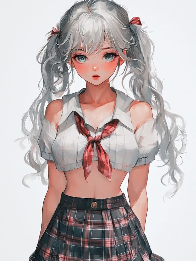 draw anime character for you