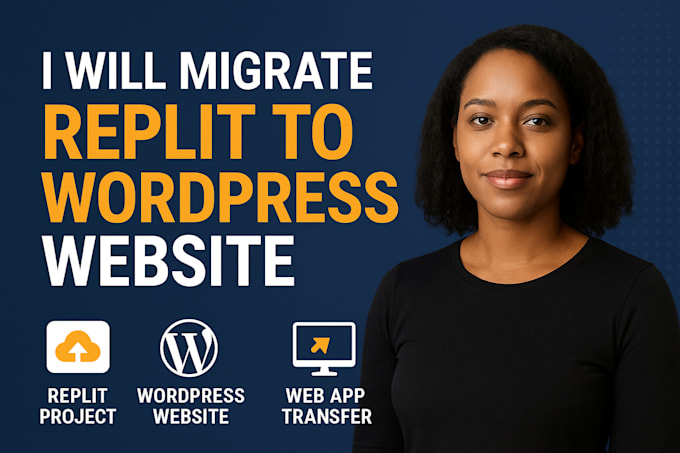 migrate replit to wordpress website replit project web app transfer