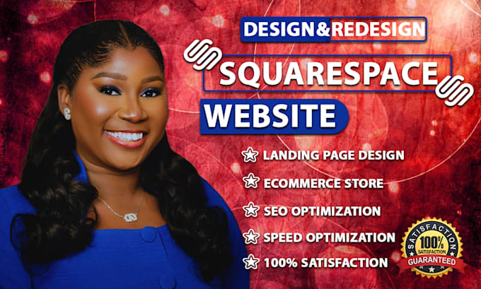 squarespace website design, redesign squarespace website spacespace web design