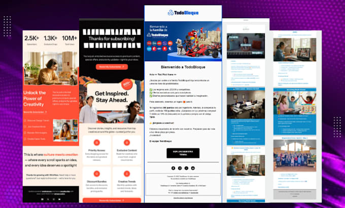 setup squarespace email newsletter automation mailchimp email template design