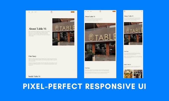 build a modern react or nextjs website for your business